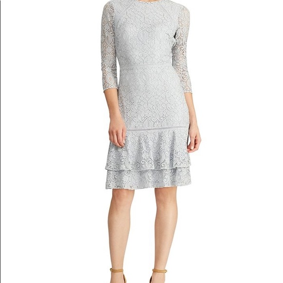 Lauren Ralph Lauren Dresses & Skirts - LAUREN RALPH LAUREN Lace Drop-Waist Dress